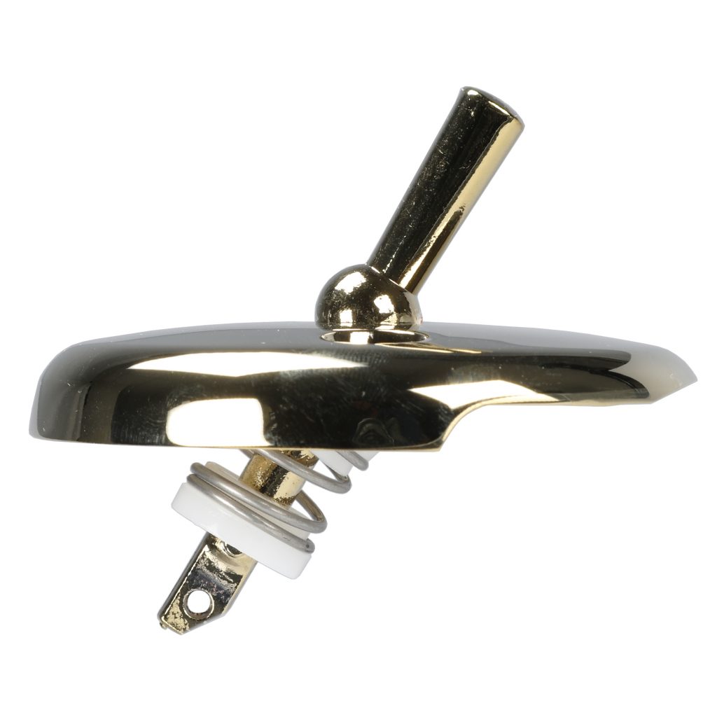 Trip Lever Tub Drain Trim Kit with Overflow in Polished Brass Danco