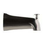 Tub Spout with Diverter in Brushed Nickel