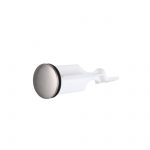 2nd image of Universal Bathroom Pop-Up Stopper in Brushed Nickel