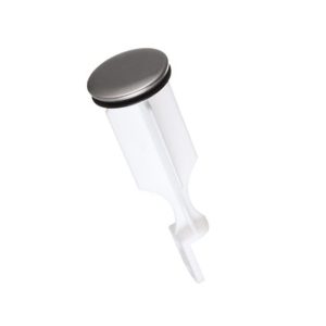 Universal Bathroom Pop-Up Stopper in Brushed Nickel