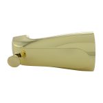 Diverter Tub Spout in Polished Brass
