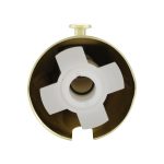 Diverter Tub Spout in Polished Brass