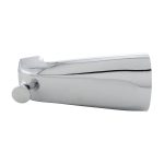 Universal Tub Spout with Handheld Shower Connection in Chrome