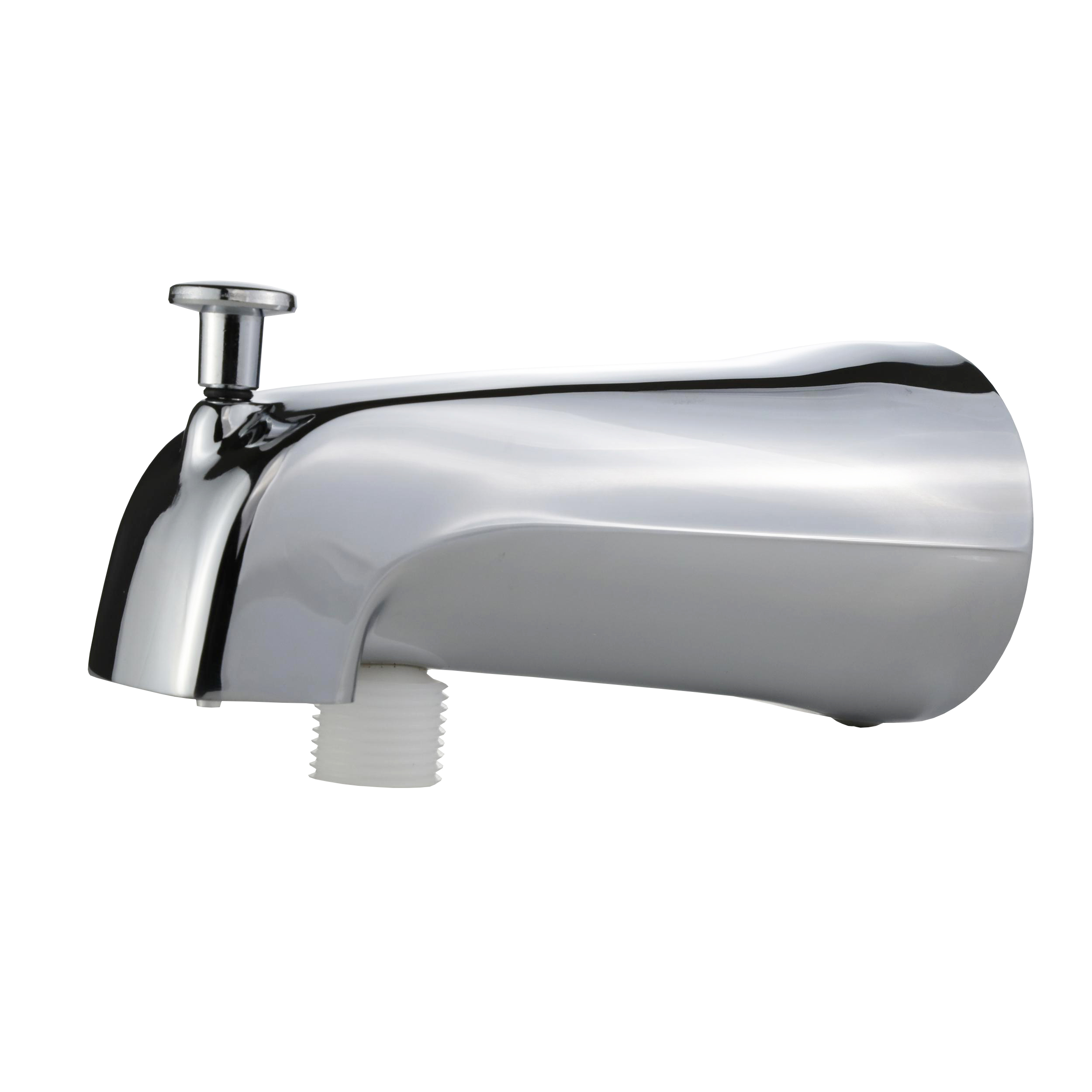 Universal Tub Spout With Handheld Shower Connection In Chrome Plumbing