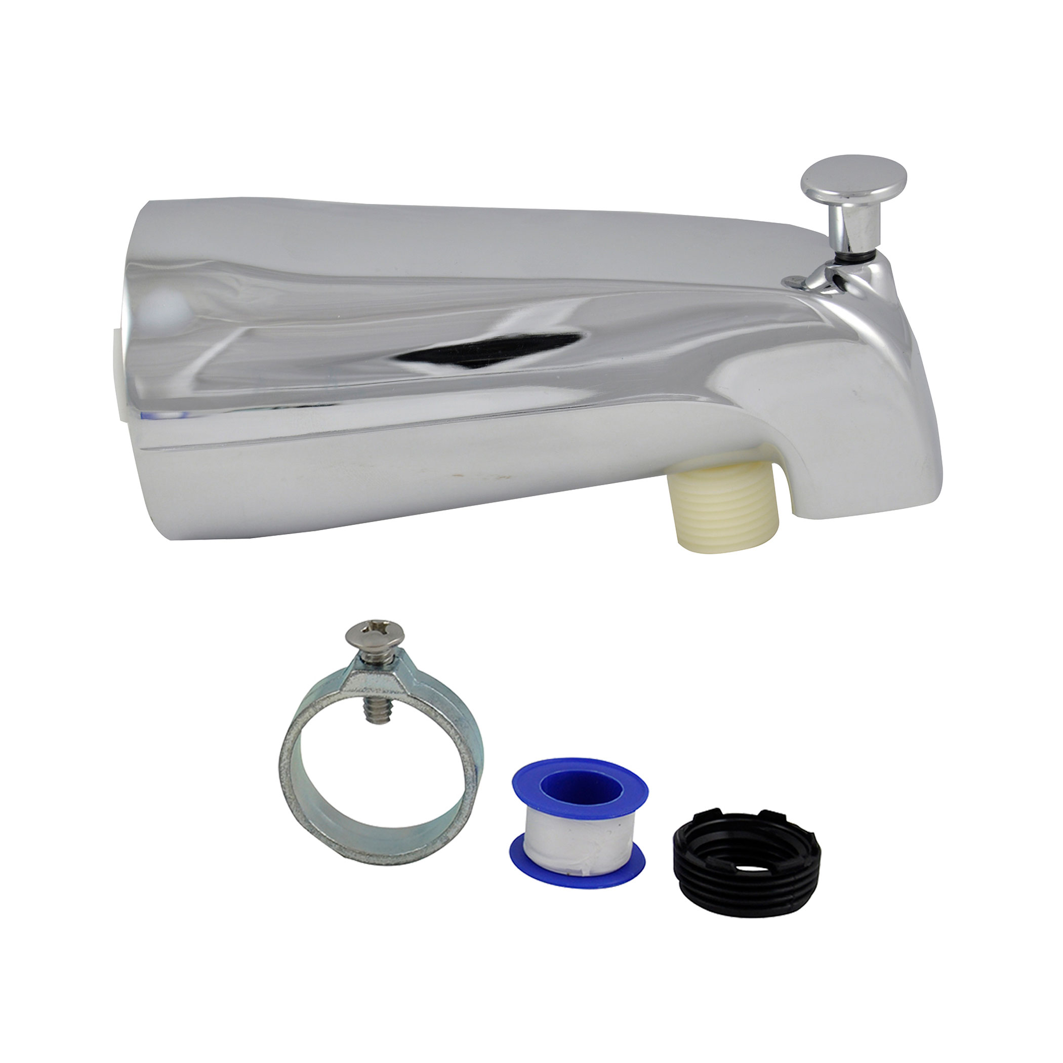 Universal Tub Spout With Handheld, Bathtub Faucet Parts
