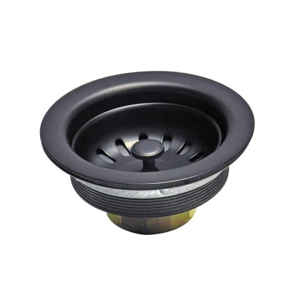 3-1/2 in. Basket Strainer Assembly in Oil Rubbed  Bronze