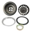 3-1/2 in. Basket Strainer Assembly in Oil Rubbed  Bronze