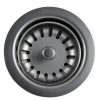 3-1/2 in. Basket Strainer Assembly in Oil Rubbed  Bronze