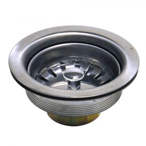 3-1/2 in. Basket Strainer Assembly in Stainless Steel