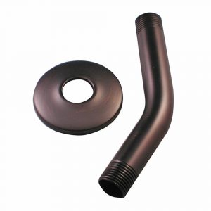 6 in. Shower Arm w/ Flange in Oil Rubbed Bronze