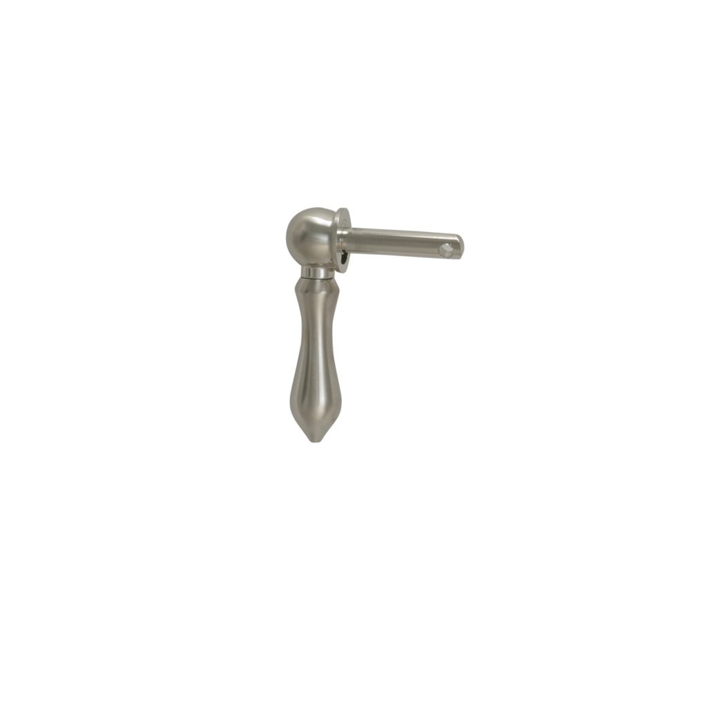 Universal Decorative Toilet Handle in Brushed Nickel Danco