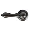 4th image of Universal Decorative Toilet Handle in Oil Rubbed Bronze