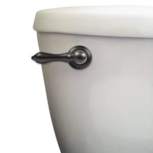 Universal Decorative Toilet Handle in Oil Rubbed Bronze
