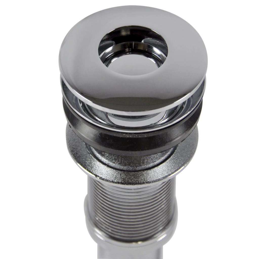 Decorative PushButton Sink Drain in Chrome Danco