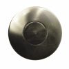 Decorative Push-Button Sink Drain in Brushed Nickel