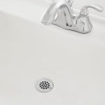 Bathroom Sink Grid Drain without Overflow in Chrome