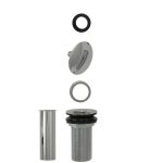 2nd image of Decorative Umbrella Sink Drain in Chrome