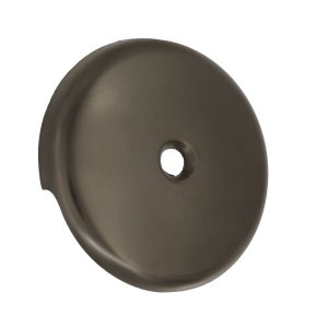 Single Hole Bathtub Drain Overflow Plate in Oil Rubbed Bronze