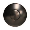 Push Button Sink Drain with Overflow in Oil Rubbed Bronze