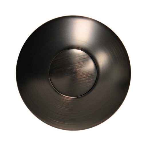 PushButton Sink Drain w/o Overflow in Heritage Bronze Danco