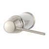 Air Gap Soap Dispenser with Straight Nozzle in Brushed Nickel