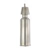 Air Gap Soap Dispenser with Straight Nozzle in Brushed Nickel