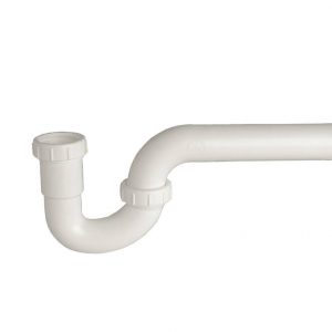 1-1/2 in. Slip Joint P-Trap in White