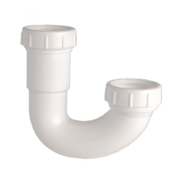 1-1/2 in. Slip-Joint J-Bend Trap in White