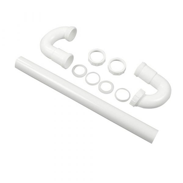 1-1/2 in. Slip Joint S-Trap in White