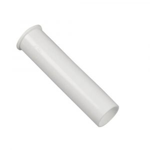 1-1/2 in. O.D.  X 6 in. Flanged Tailpiece in White