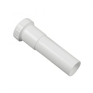 1-1/4 in. X 6 in. Slip-Joint Extention Tube in White