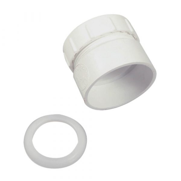 1-1/2 in. Trap Adapter in White