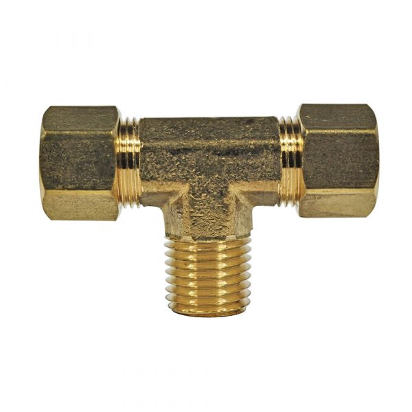 3/8 in. Comp. x 1/4 in. MIP Pipe on Branch