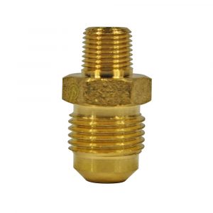 3/8 O.D. Flare X 1/8 MIP Pipe Adapter 3/8 O.D. Flare X 1/8 MIP Pipe Adapter