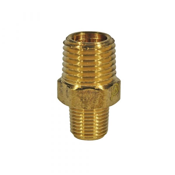 1/4 in. x 1/8 in. MIP Nipple with Hex