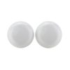 Universal Round Toilet Bolt Caps in White (10 per Bag)