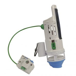 thumbnail image 2 of DANCO Dual Flush Handle For HydroRight – Polished Chrome Flush Activator, Easy Tool-Free Install 2 of 10