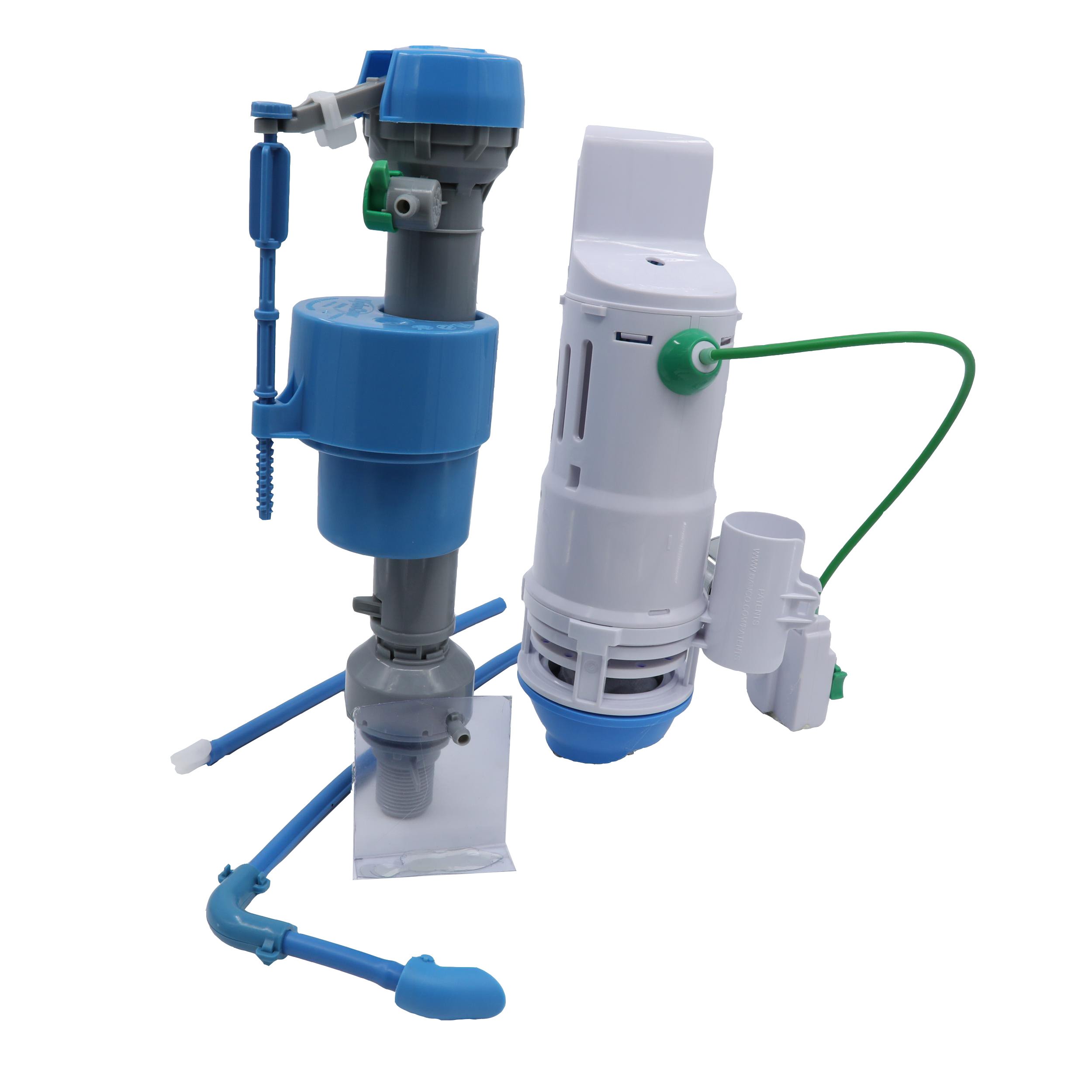 HYR460 Water-Saving Toilet Total Repair Kit with Dual Flush Valve 