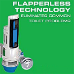 HYR460 Water-Saving Toilet Total Repair Kit with Dual Flush Valve