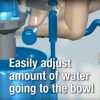 5th image of HYR451T Water-Saving Toilet Total Repair Kit with Dual Flush Valve