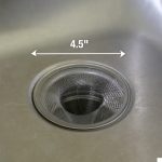 4-1/2 in. Kitchen Mesh Sink Strainer in Stainless Steel