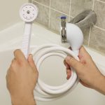VersaSpray Portable Hand Held Shower Head Sprayer for Bathtubs without Diverter