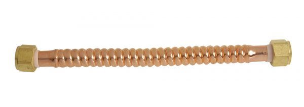 3/4 in. FIP x 3/4 in. FIP x 18 in. LGTH Stainless Steel Water Heater Supply Line Hose