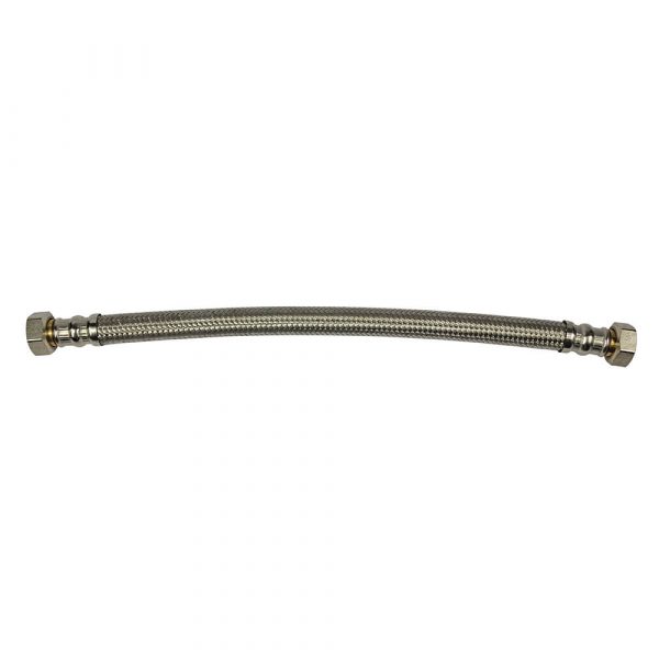3/4 in. FIP x 3/4 in. FIP x 18 in. Stainless Steel Braided Water Heater Supply Line