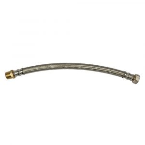 3/4 in. FIP x 3/4 in. MIP x 18 in. Stainless Steel Braided Water Heater Supply Line