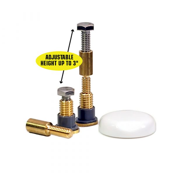 Zero Cut Bolts™ Toilet Mounting Bolts 2-Pack
