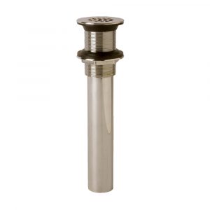 1-1/4 in. Lavatory Sink Grid Drain Assembly in Brushed Nickel