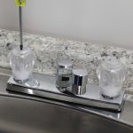 Large Universal Replacement Faucet Handle in Clear Acrylic