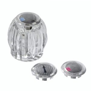 Replacement Faucet Handle for Sterling in Clear Acrylic