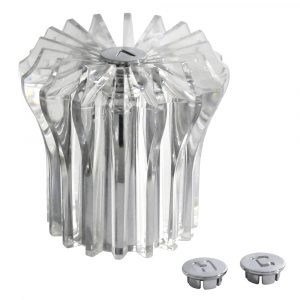 Replacement Tub/Shower Faucet Handle for Price Pfister Marquis in Clear Acrylic